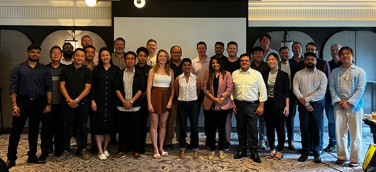 APJ Sales team in Bangkok